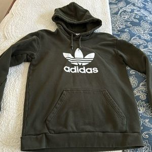 ADIDAS HOODED SWEATSHIRT- MEDIUM